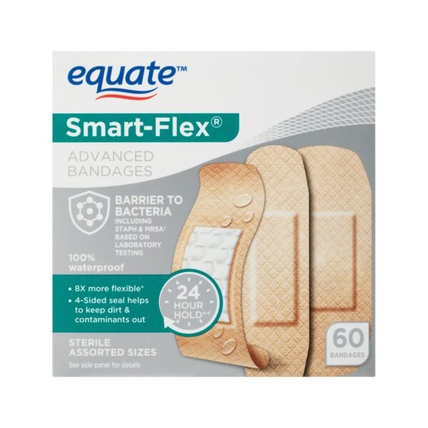 Equate Smart-Flex Advanced Bandages, 60 Count