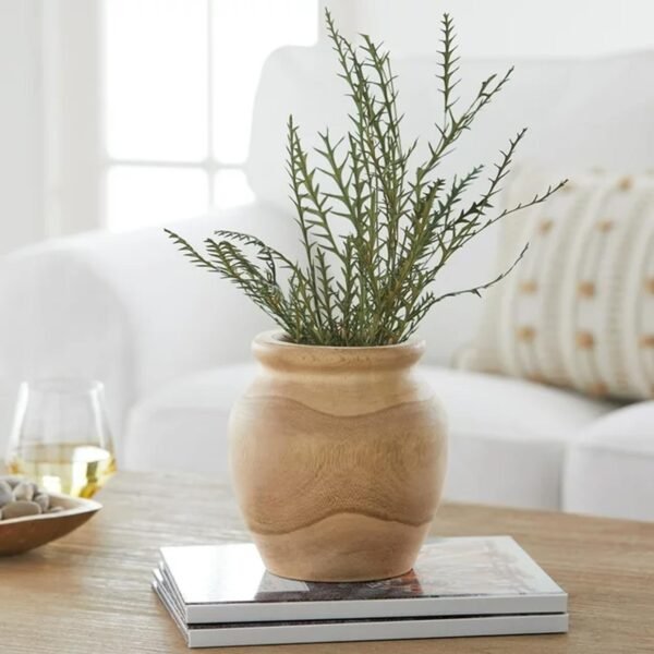 Better Homes & Gardens 7_ Natural Wood Vase by Dave & Jenny Marrs - Imagen 2