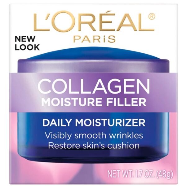 L'Oreal Paris Collagen Moisture Filler Day Night Cream, 1.7 oz - Imagen 2