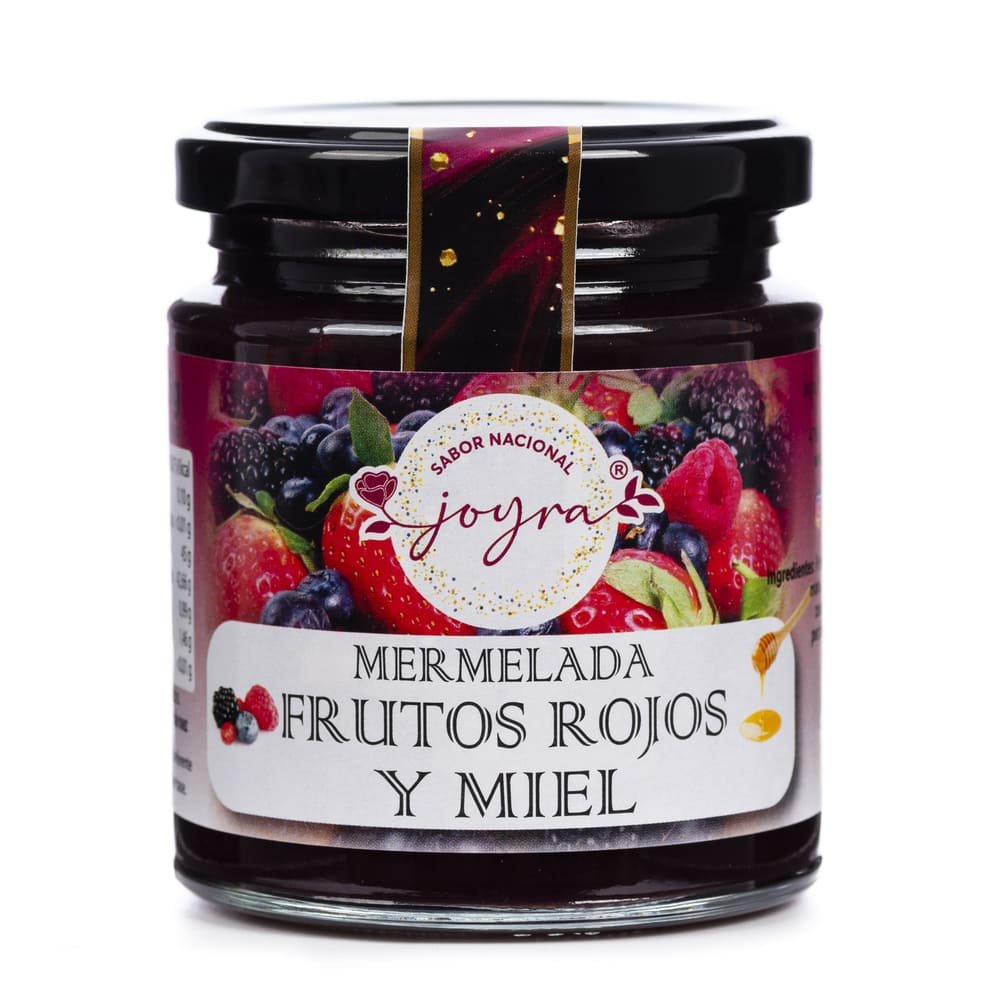 Mermelada de Frutos Rojos y Miel – 255 gr.