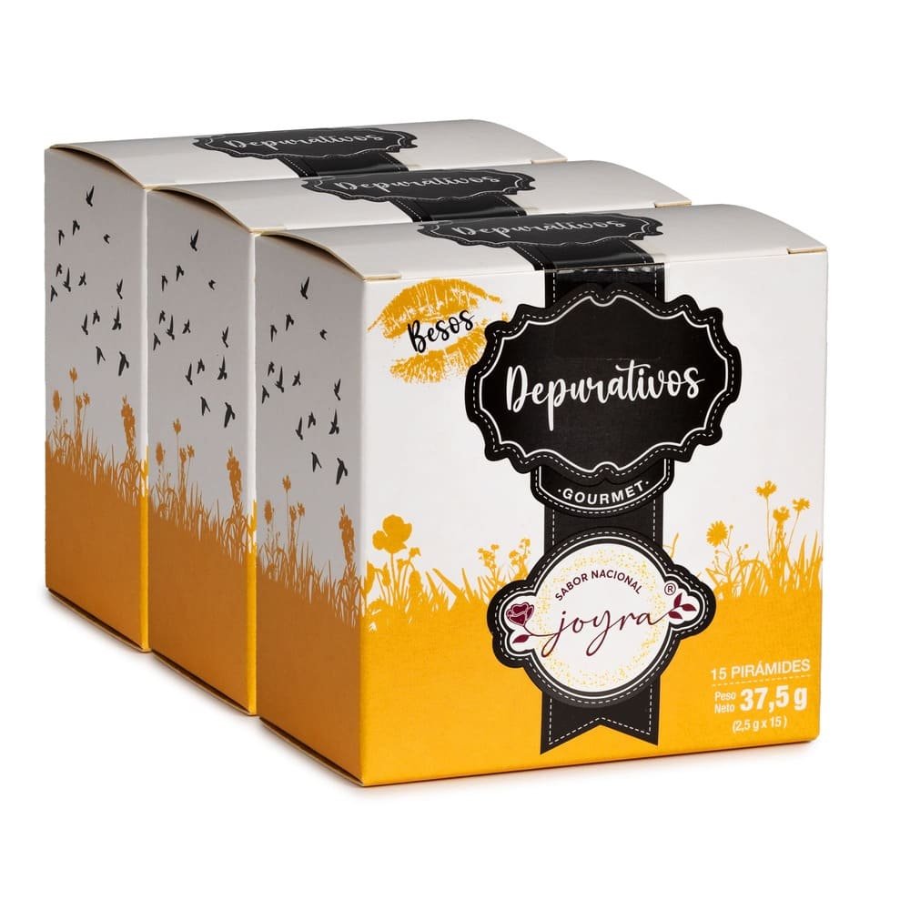 Pack de 3 cajas de Infusión Depurativa – 15 bolsitas